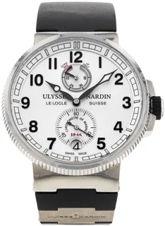 Ulysse Nardin Marine Chronometer Manufacture 1183-126/61 Stainless steel Silver