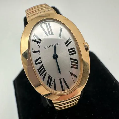 Cartier Baignoire W8000005 31.5mm Rose gold Silver 2