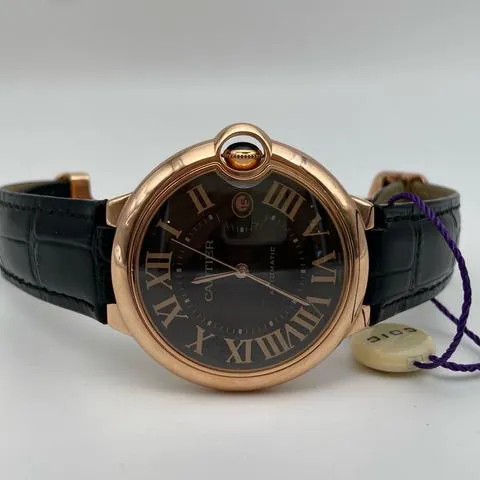 Cartier Ballon Bleu 42mm W6920037 42mm Rose gold Brown 4