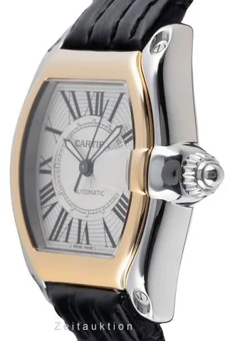 Cartier Roadster w62031y4 44mm Yellow gold and Stainless steel White 3