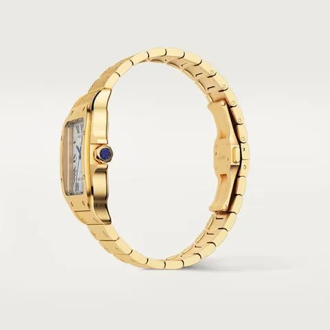 Cartier Santos WGSA0029 Yellow gold Silver 2