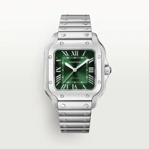 Cartier Santos WSSA0061 Stainless steel Green