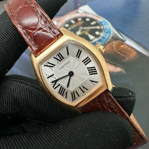 Cartier Tortue W1556360 Rose gold Silver 1