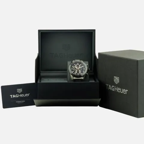 TAG Heuer Carrera CAR2A1W.BA0703 45mm Stainless steel Skeleton 1