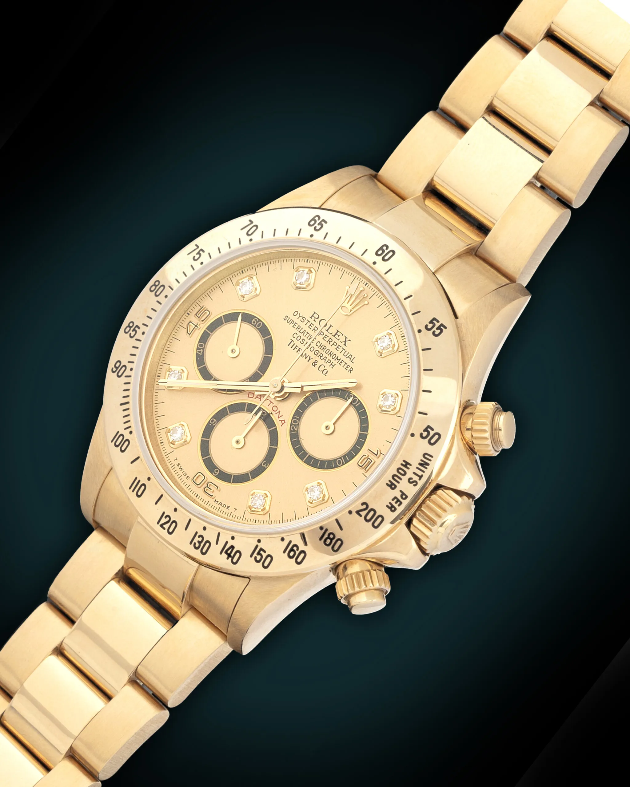 Rolex Daytona 16528 40mm Yellow gold Black 5