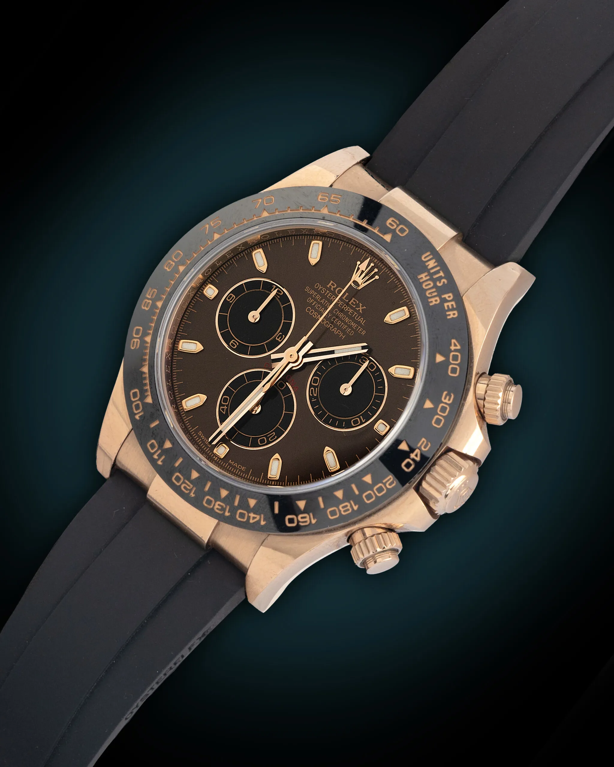 Rolex Daytona 116515ln 40mm Oro rosa Marrone 1