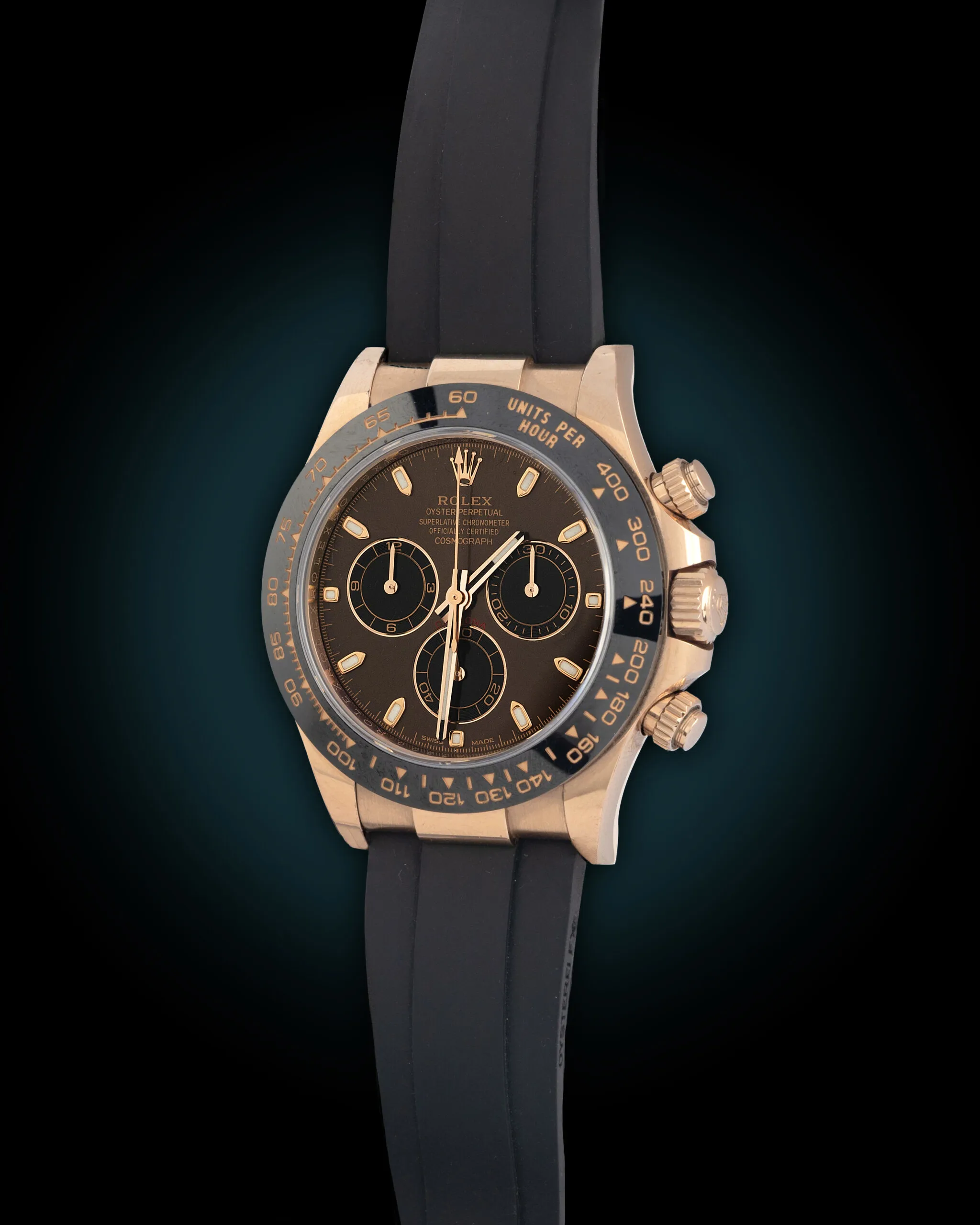 Rolex Daytona 116515ln 40mm Oro rosa Marrone 2