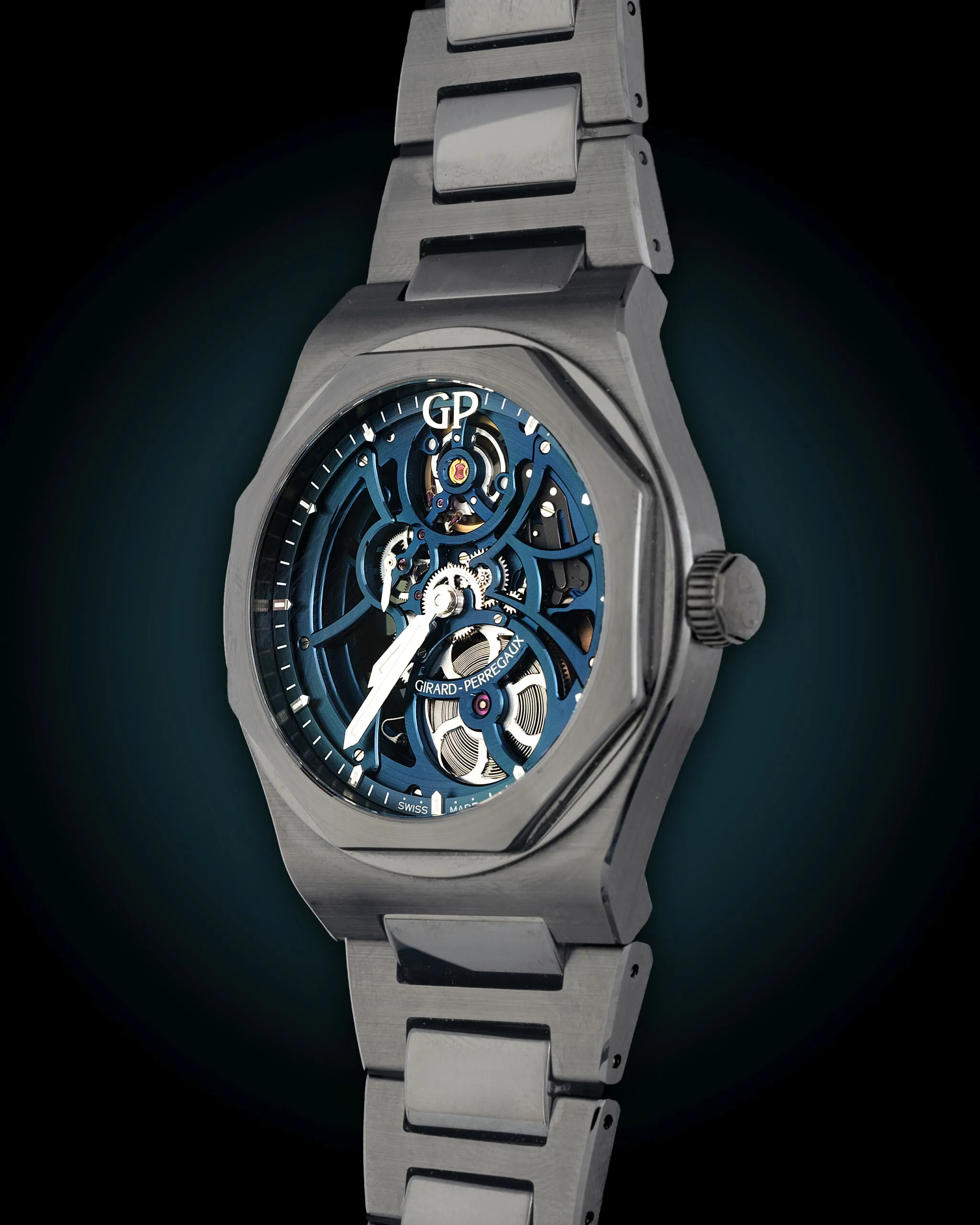 Girard-Perregaux Laureato 81015-32-001-32A 42mm Ceramica Skeleton 3