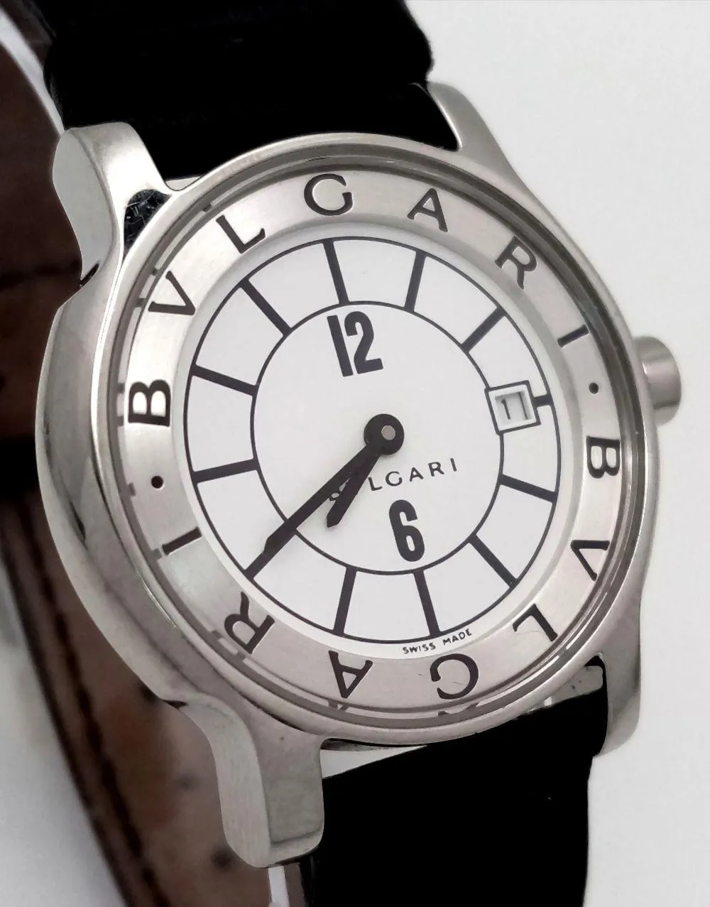 Bulgari Solotempo 30mm Stainless steel 4