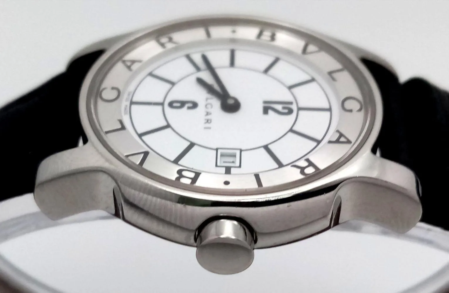 Bulgari Solotempo 30mm Stainless steel 5