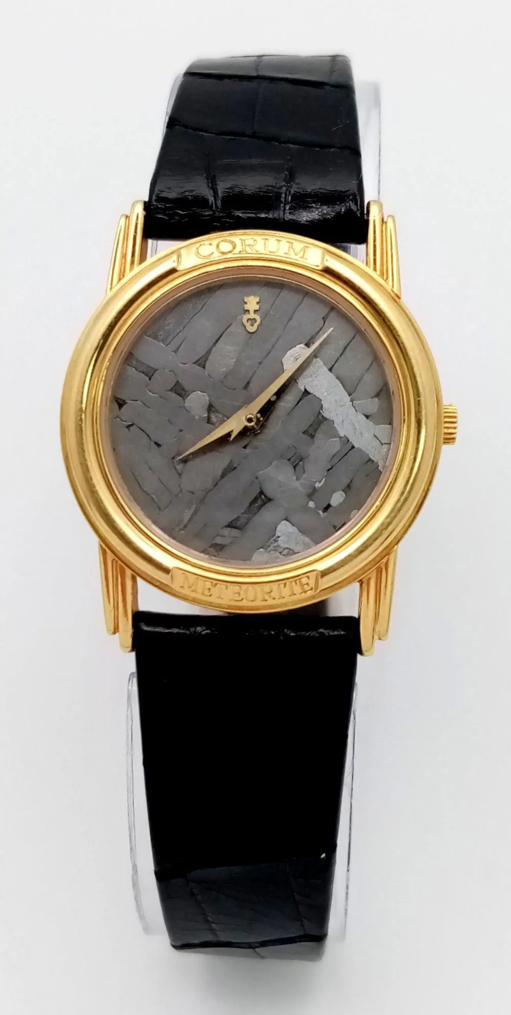 Corum 24mm 18k yellow gold Meteorite