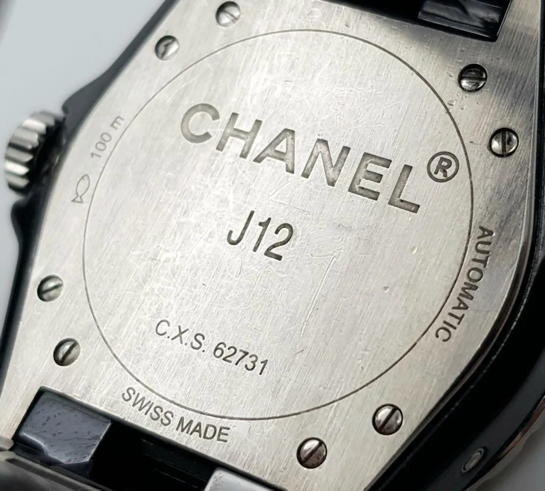 Chanel J12 39mm Ceramic and Stainless steel Black 3