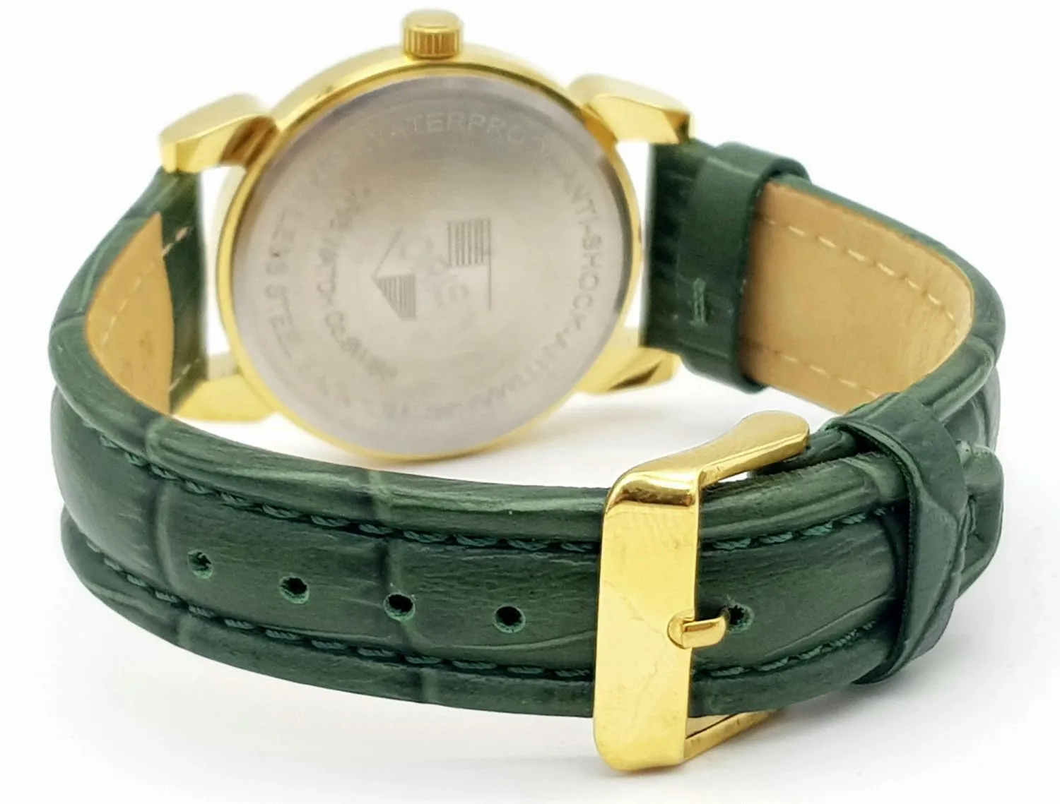 Oris 35mm Gold Tone Green 5