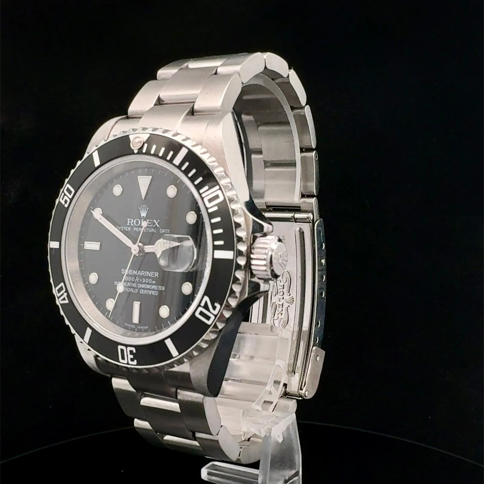 Rolex Submariner 16610 40mm Stainless steel Black 8