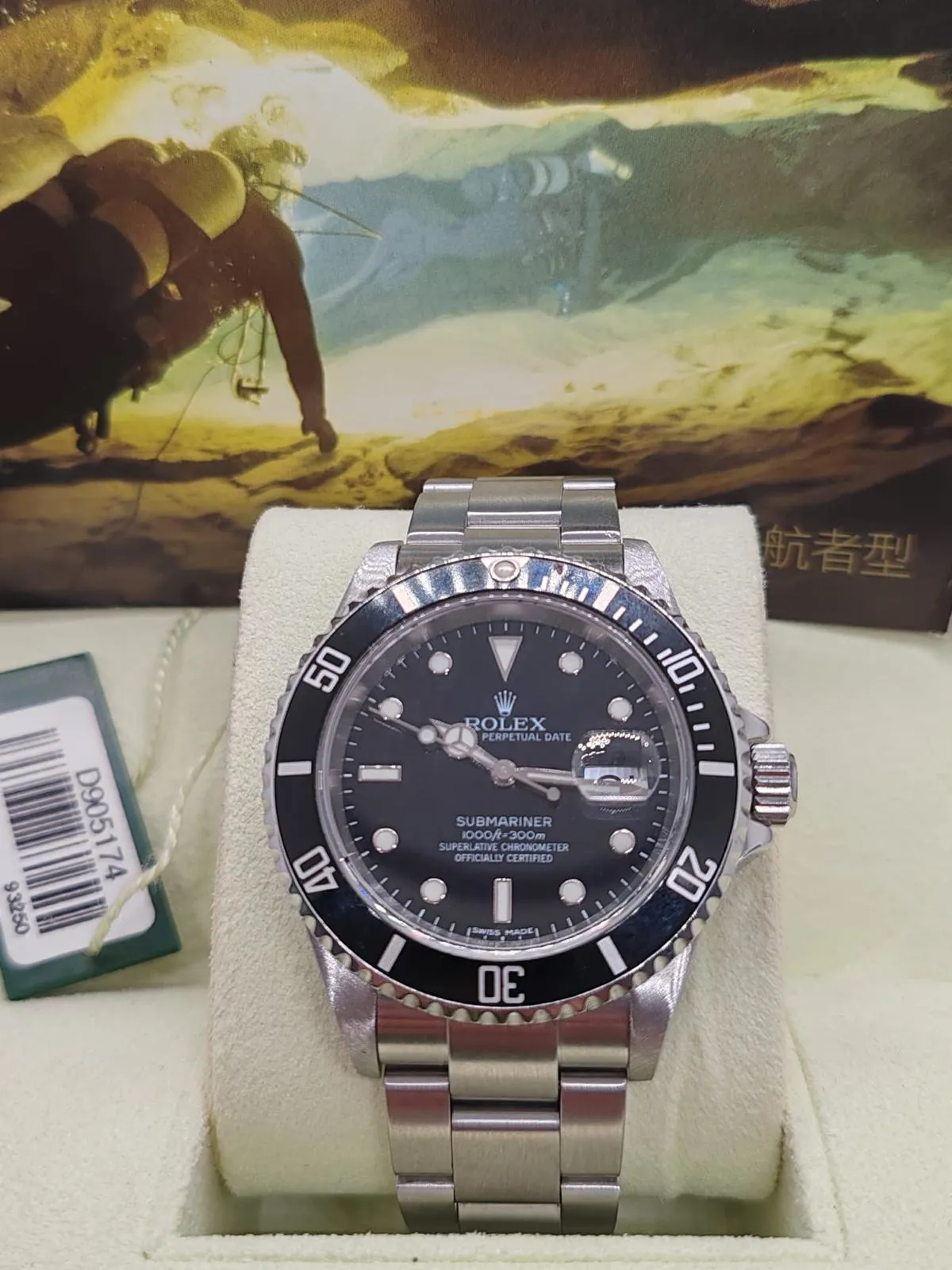 Rolex Submariner 16610 40mm Stainless steel Black 4