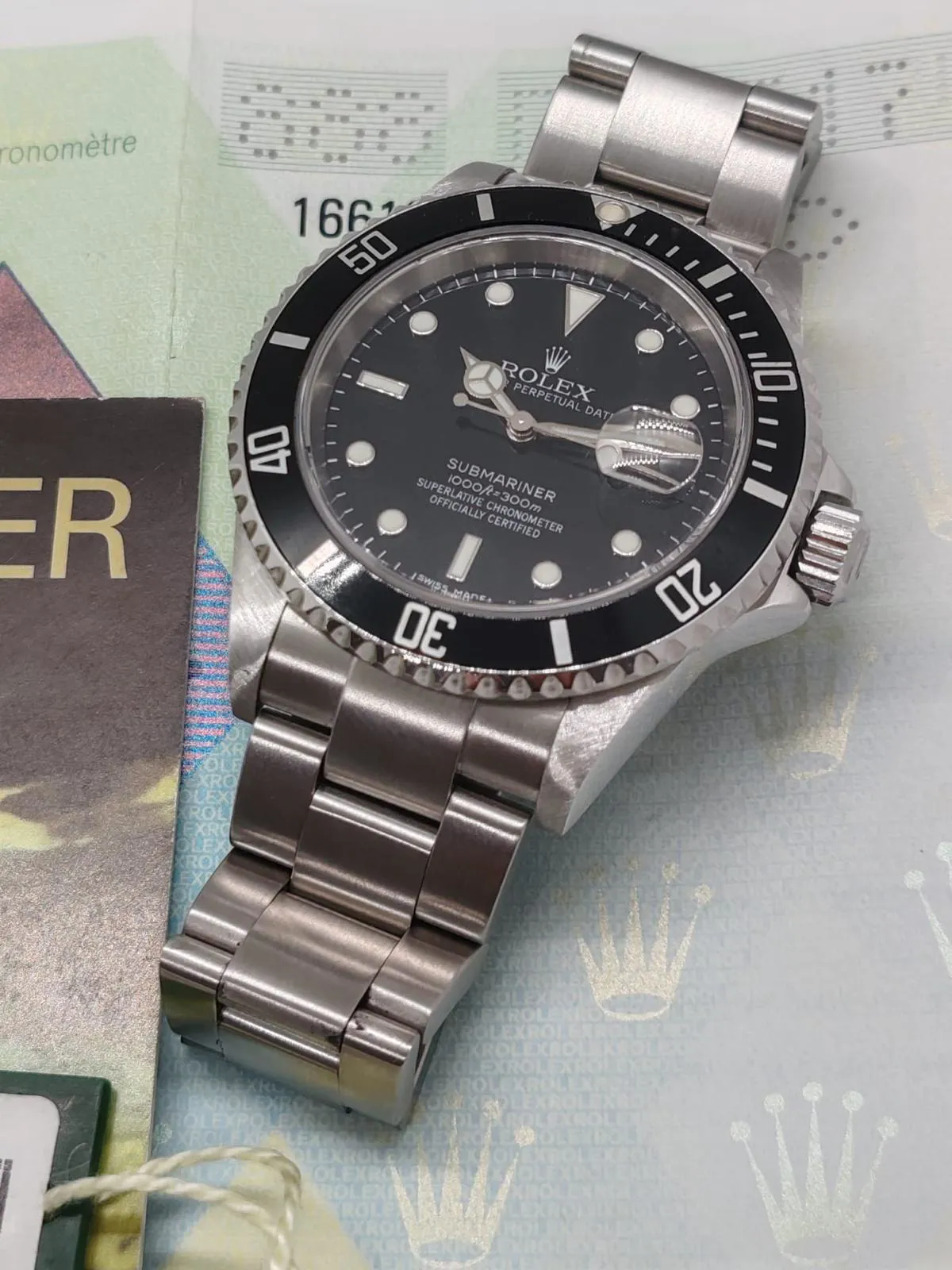 Rolex Submariner 16610 40mm Stainless steel Black 5