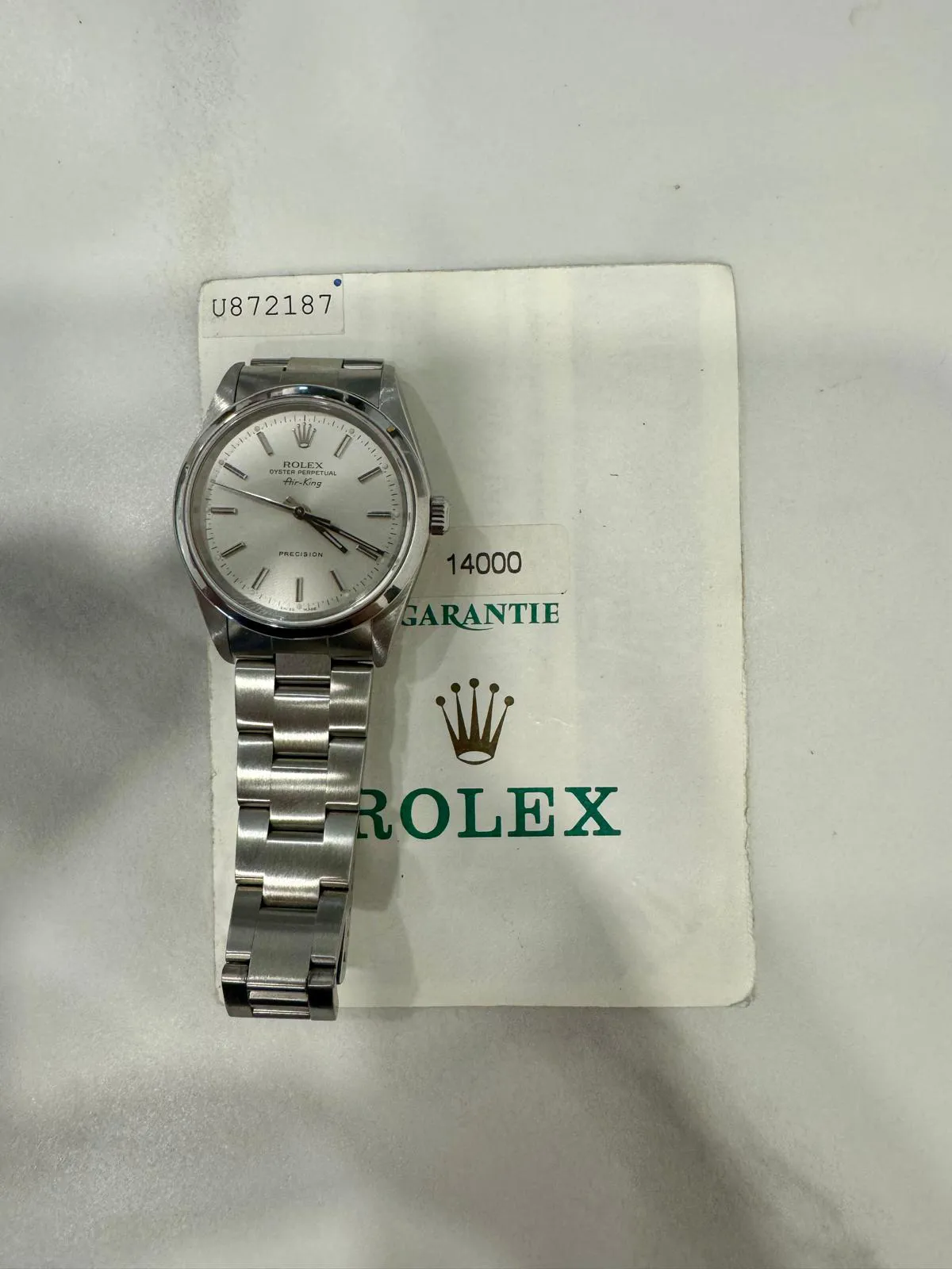 Rolex Air King 14000 34mm Stainless steel 2