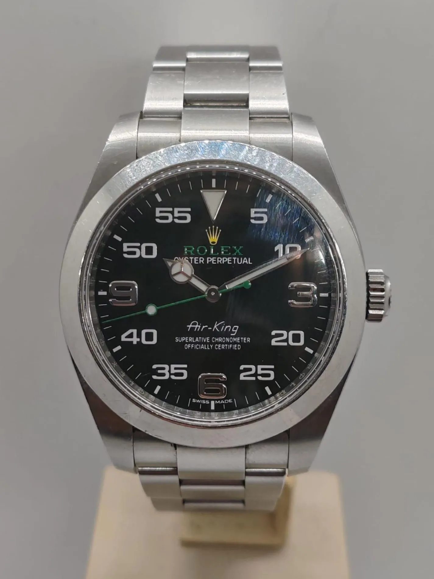 Rolex Air King 116900 40mm Stainless steel Black