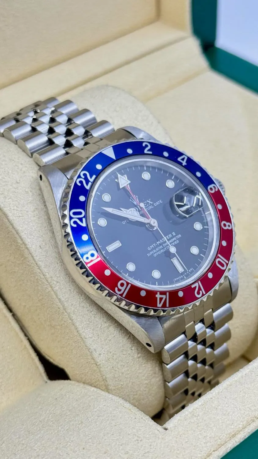 Rolex GMT-Master II 16710 40mm Stainless steel Black 3