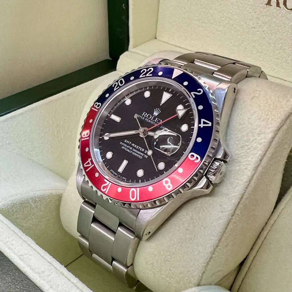 Rolex GMT-Master II 16710 40mm Stainless steel Black 1