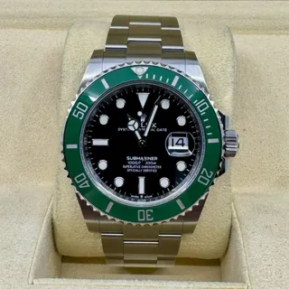 Rolex Submariner Date 1266100LV Stainless steel Black