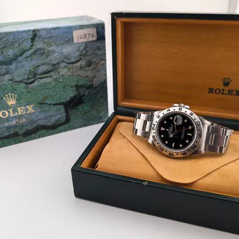 Rolex Explorer II 16550 40mm Stainless steel Black 1