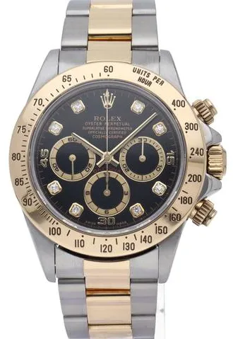 Rolex Daytona 16523G 40mm Stainless steel Black 1