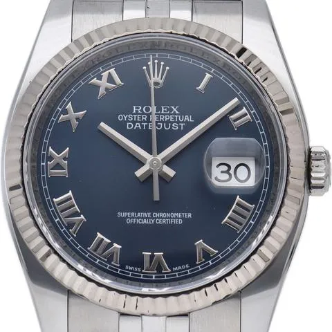 Rolex Datejust 36 116234 36mm Stainless steel Blue