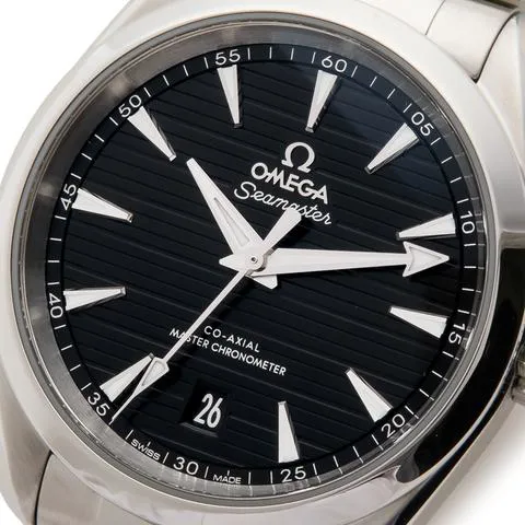 Omega Aqua Terra 220.10.38.20.01.001 38mm Stainless steel Black 1