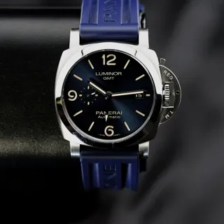 Panerai Luminor 1950 3 Days GMT Automatic PAM01033 Stainless steel Blue