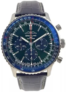 Breitling Navitimer AB0137241L1P1 Stainless steel Green