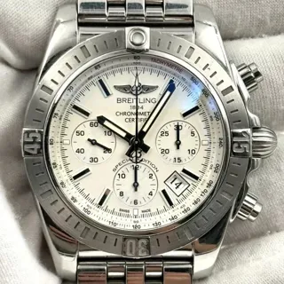 Breitling Chronomat AB011511/G829/388A Stainless steel White