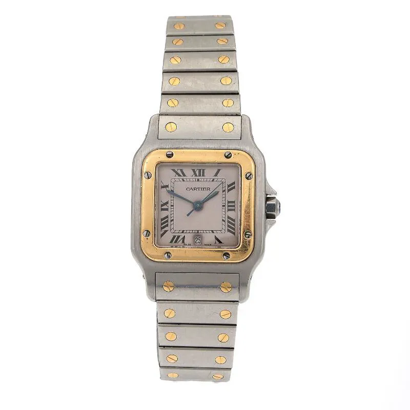 Cartier Santos 1566 30mm Stainless steel and 18k yellow gold