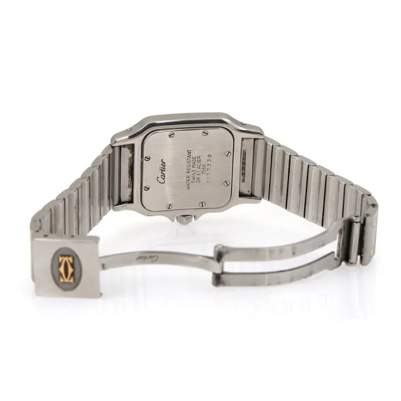 Cartier Santos 1566 30mm Stainless steel and 18k yellow gold 6