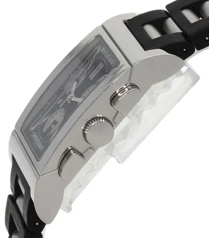 Bulgari Rettangolo RTC 49 S 29mm Stainless steel Black 3