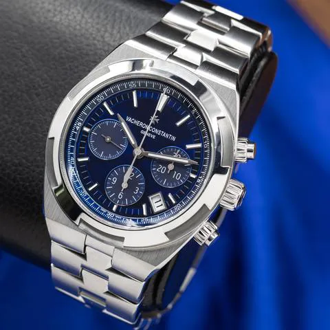 Vacheron Constantin Overseas Chronograph 5500V/110A-B148 42mm Stainless steel Blue 7