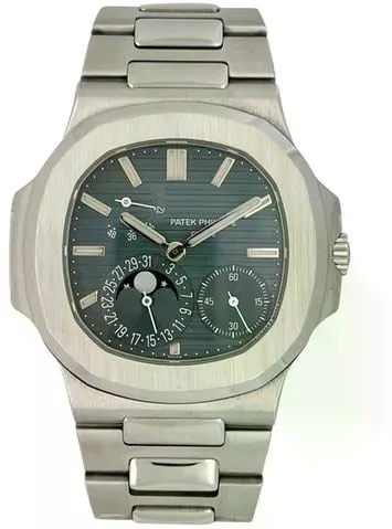 Patek Philippe Nautilus Moonphase 5712/1A-001 40mm Stainless steel Blue