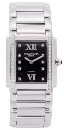 Patek Philippe Twenty~4 4910/10A-001 25mm Stainless steel Black