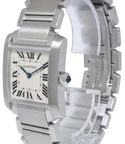 Cartier Tank Française 3751 25mm Stainless steel Silver 6