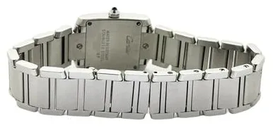 Cartier Tank Française W51008Q3 20mm White 2