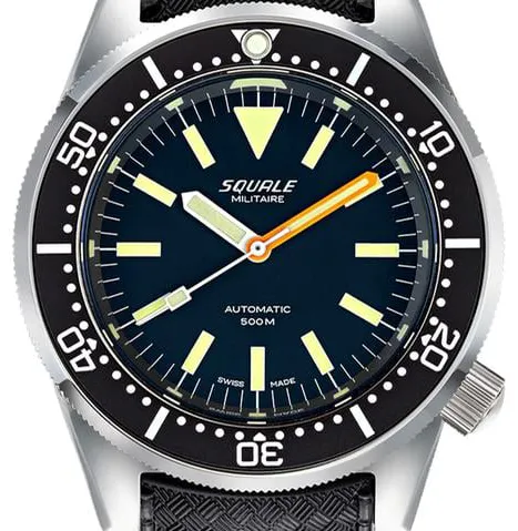 Squale 1521 1521MILIT.HT 42mm Stainless steel Black