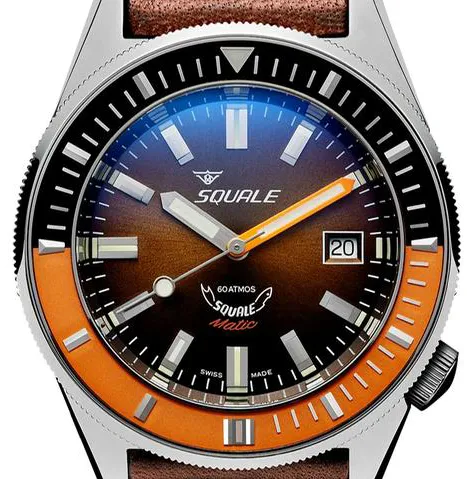 Squale .PTS 44mm Stainless steel Brown