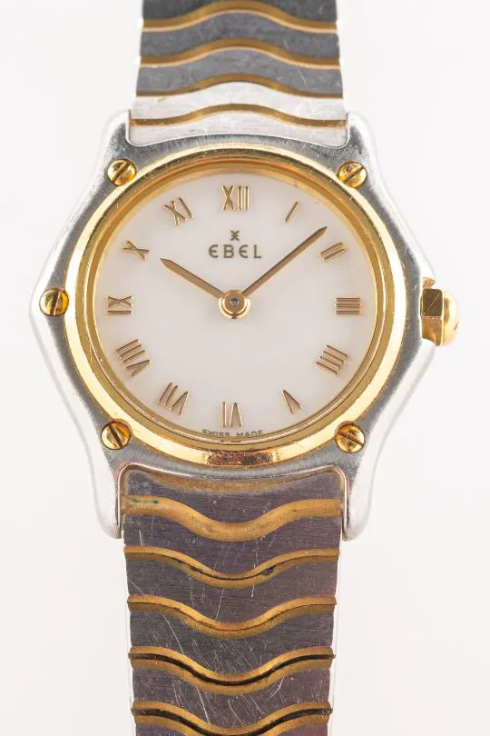 Ebel Wave 24mm Stainless steel and 18k yellow gold