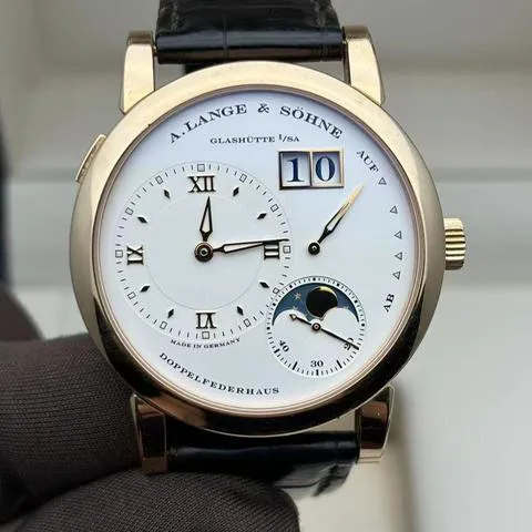 A. Lange & Söhne Lange 1 109.032 38.5mm Rose gold Silver