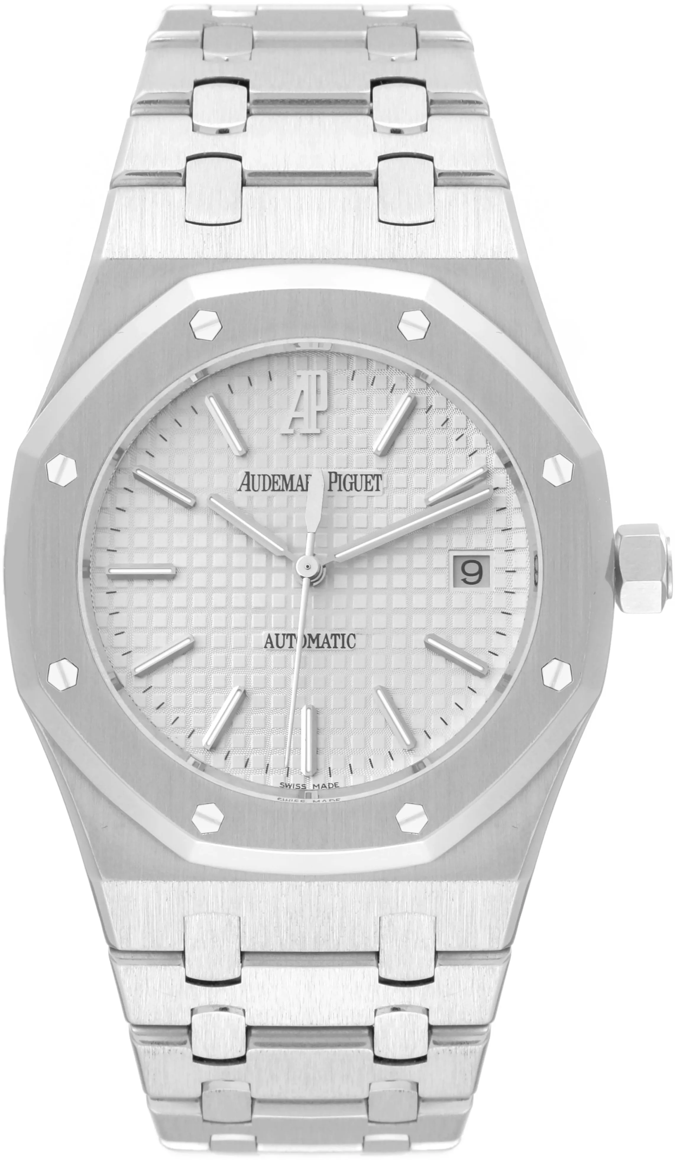 Audemars Piguet Royal Oak 15300ST.00.1220ST.01 39mm Stainless steel White Tapisserie (waffle pattern)