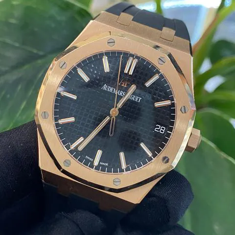 Audemars Piguet Royal Oak 15500OR.OO.D002CR.01 41mm Rose gold Black