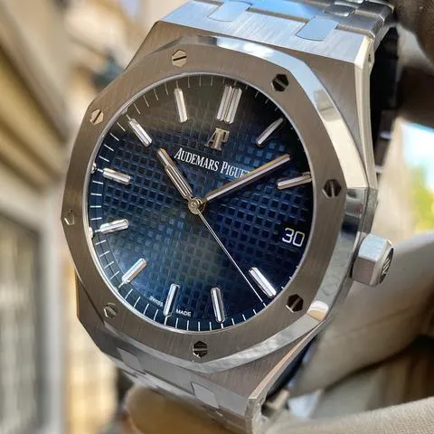 Audemars Piguet Royal Oak 15500ST.OO.1220ST.01 41mm Stainless steel Blue