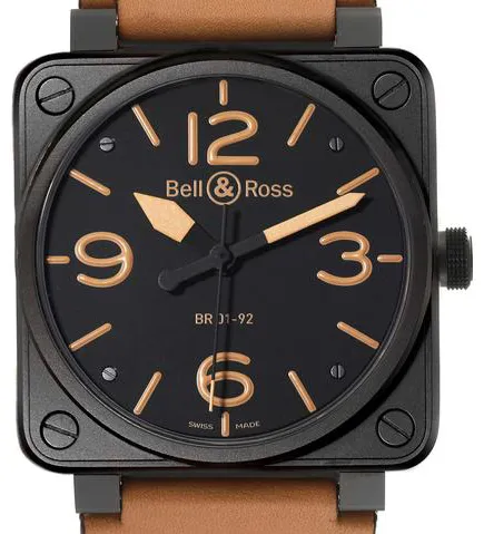 Bell & Ross BR 01-92 BR01-92-S 46mm Stainless steel Black