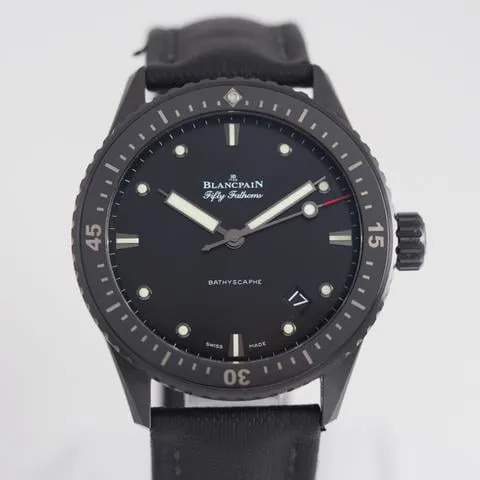 Blancpain Fifty Fathoms 5000-0130-B52A 43mm Ceramic Black