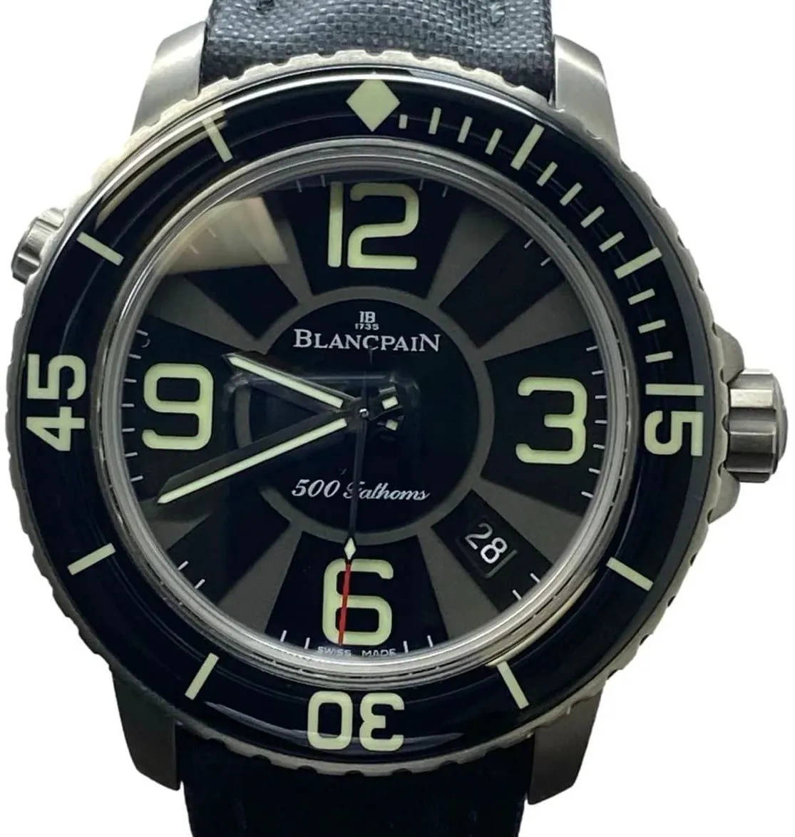 Blancpain Fifty Fathoms 50015-12B30-52B 48mm Titanium Black